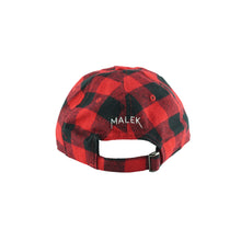 Load image into Gallery viewer, MALEK 1 - RED BUFFALO CHECKERED WOOL
