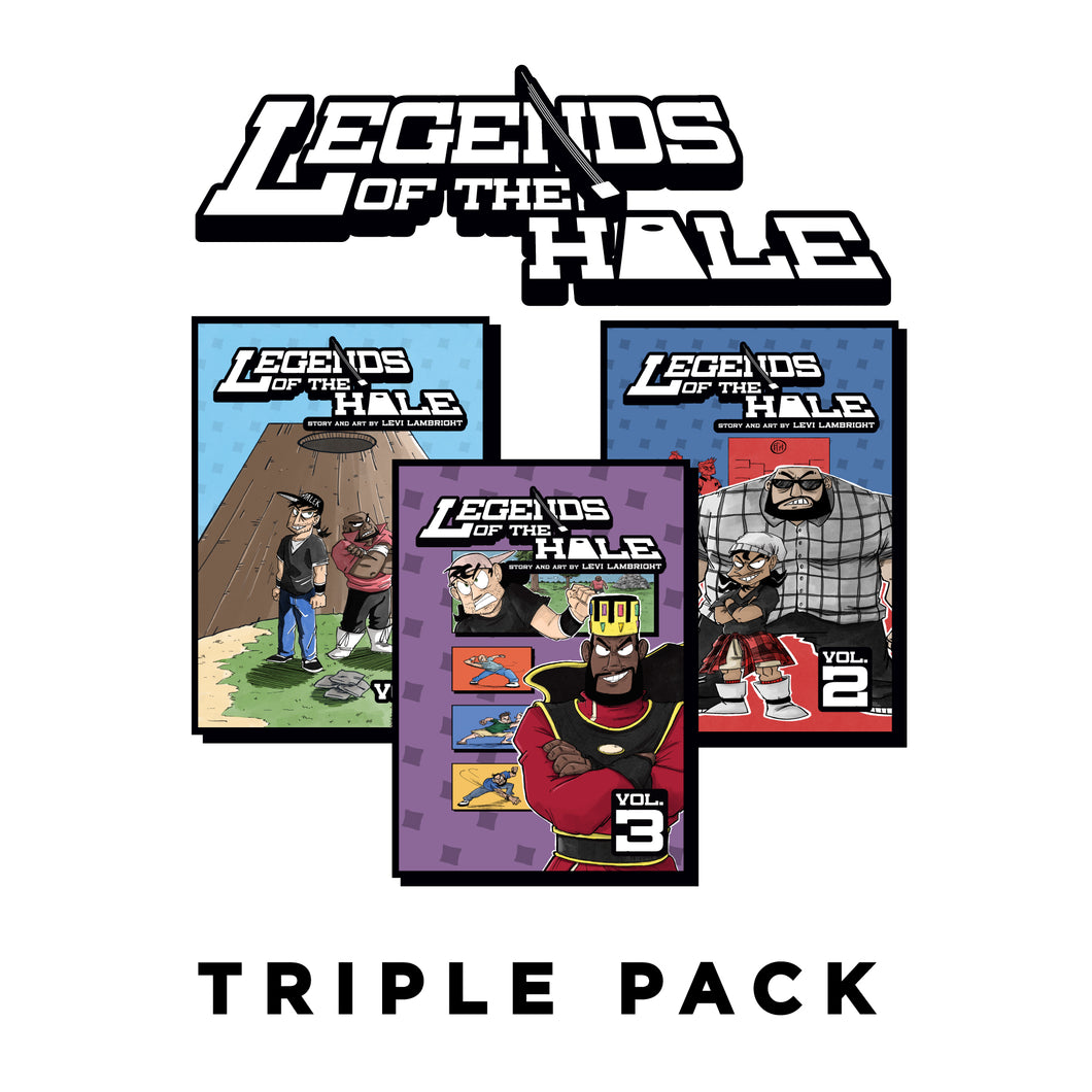 LEGENDS OF THE HOLE TRIPLE-PACK